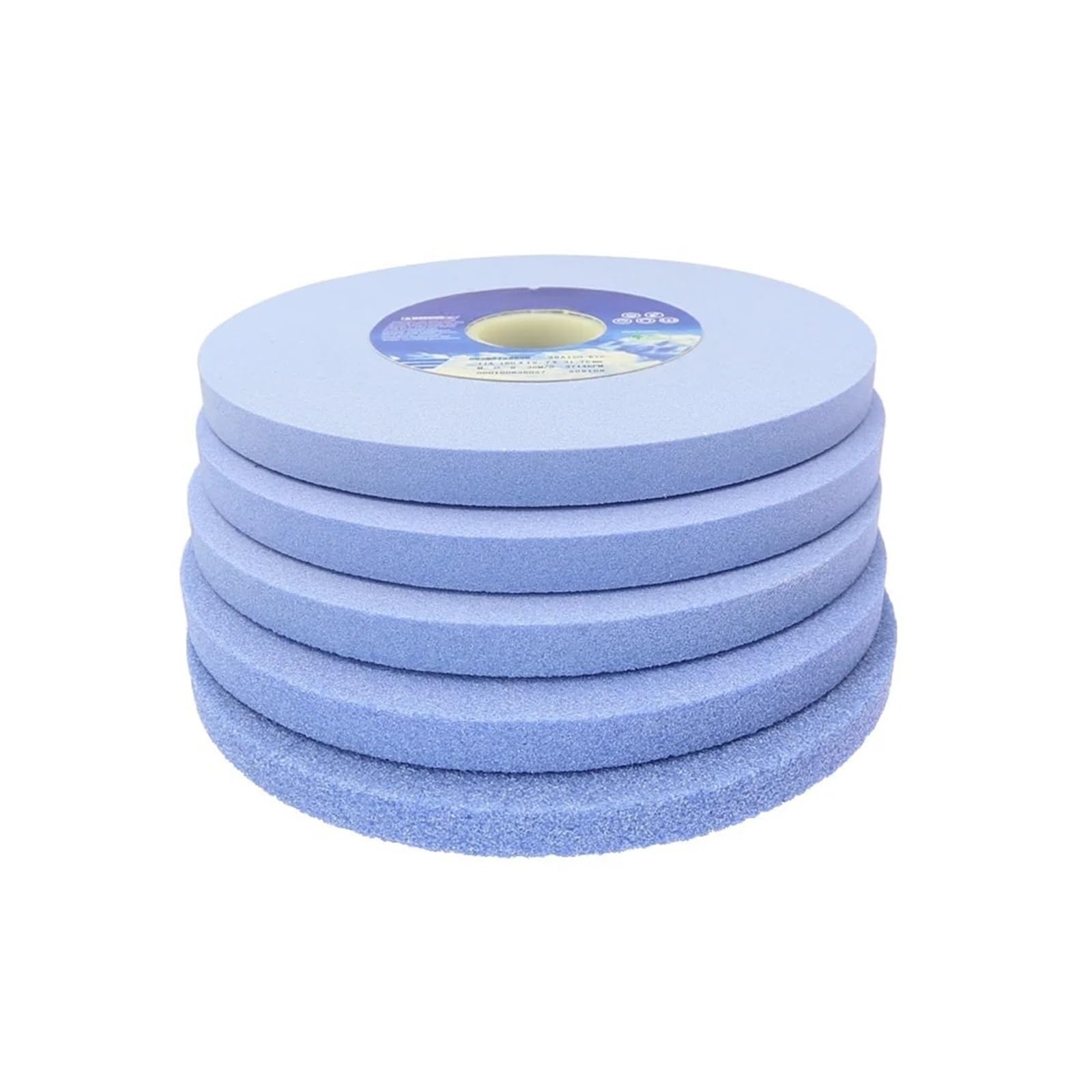 1 rueda abrasiva de pulido de cerámica de corindón blanco for rectificado de acero de aleación.(P60)