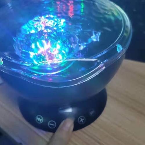 Miniatura 7 de Luz nocturna LED lámpara de proyección colorida lámpara de proyección de cielo estrellado con control remoto proyector de luz de estrellas para