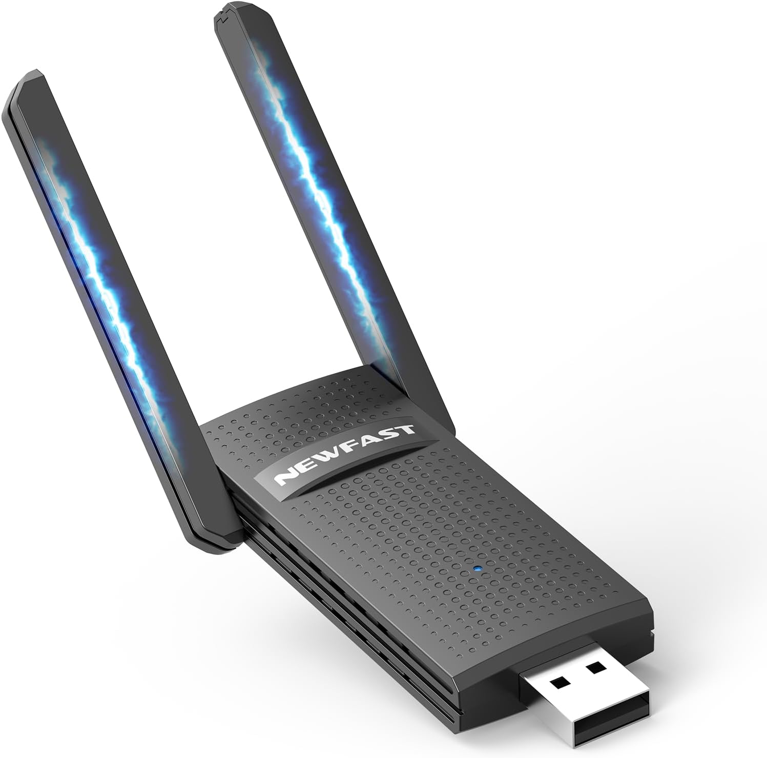 NEWFAST AC1300 USB WiFi Adapter for Desktop PC U327, 2.4G/5G Dual Band Wireless Network Transceiver Adapter with Dual Antennas, Wireless WiFi Adapter Dongle Compatible Windows 8/8.1/10/11