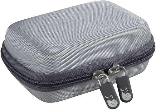 Hermitshell Funda rígida de viaje de EVA plateada para Anker PowerCore 10000, una de las baterías externas más pequeñas y ligeras de 10000 mAh,