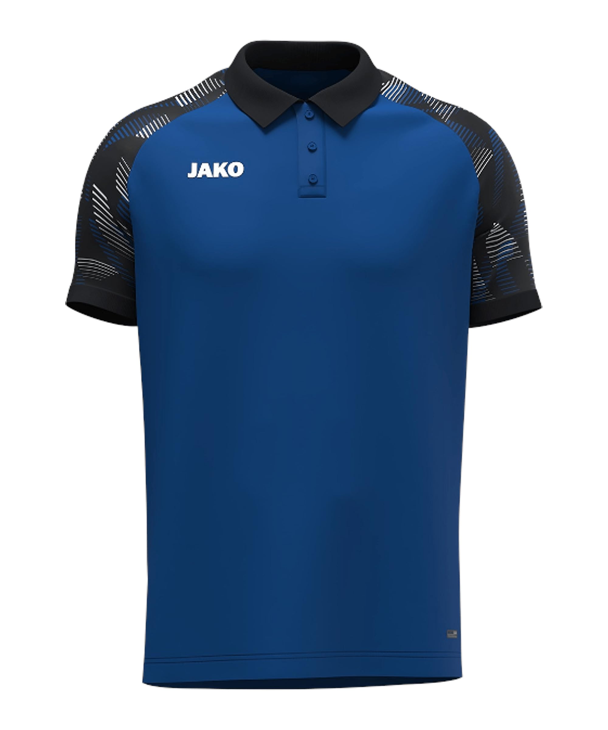 Jako Unisex Polo Shirt Sonic, Royal/Black, L