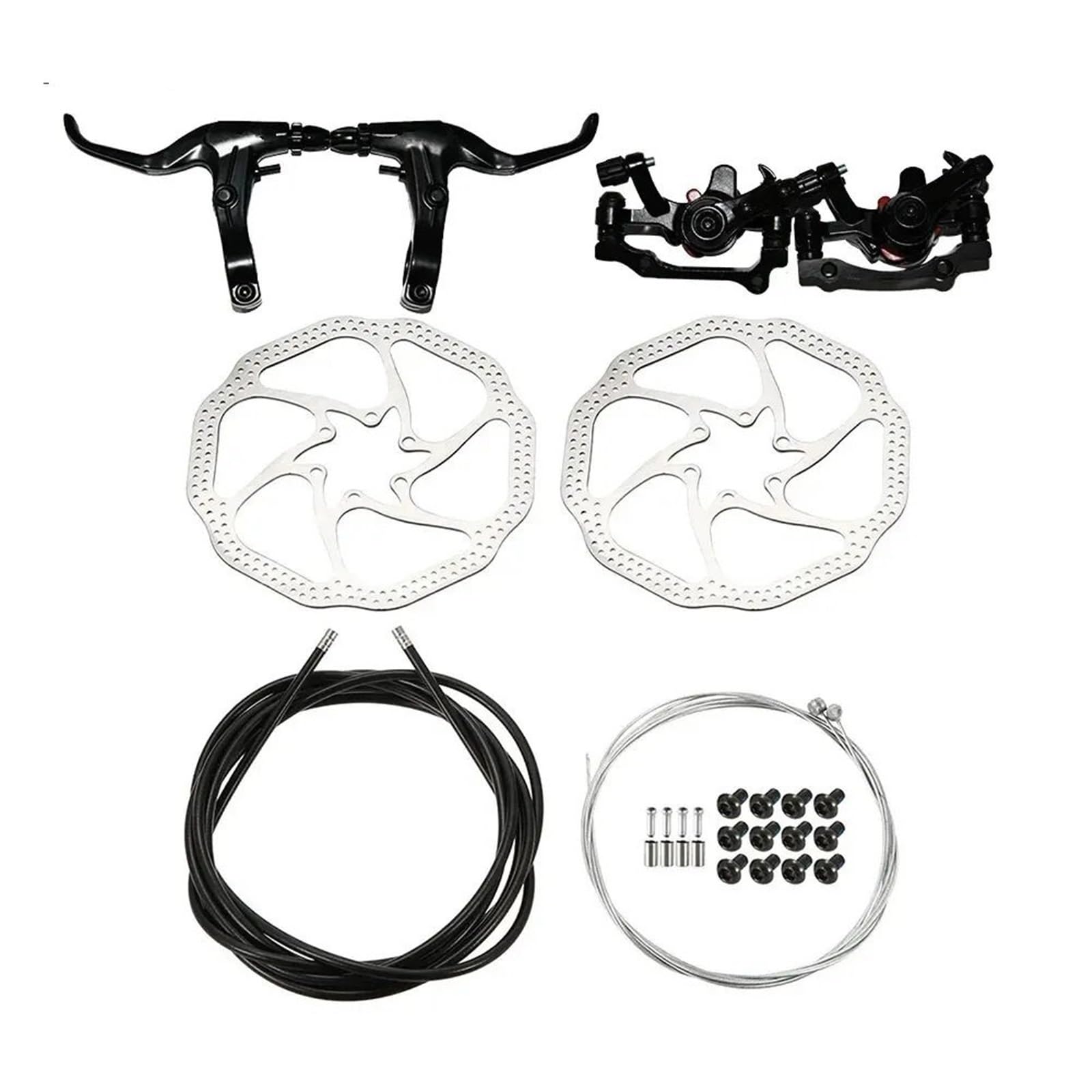Rowerów Bęben Hamulcowy Zestaw hamulców tarczowych do rowerów górskich z przednim tylnym zestawem rurek hamulcowych Zestaw tarcz hamulcowych Zestaw hamulców tarczowych