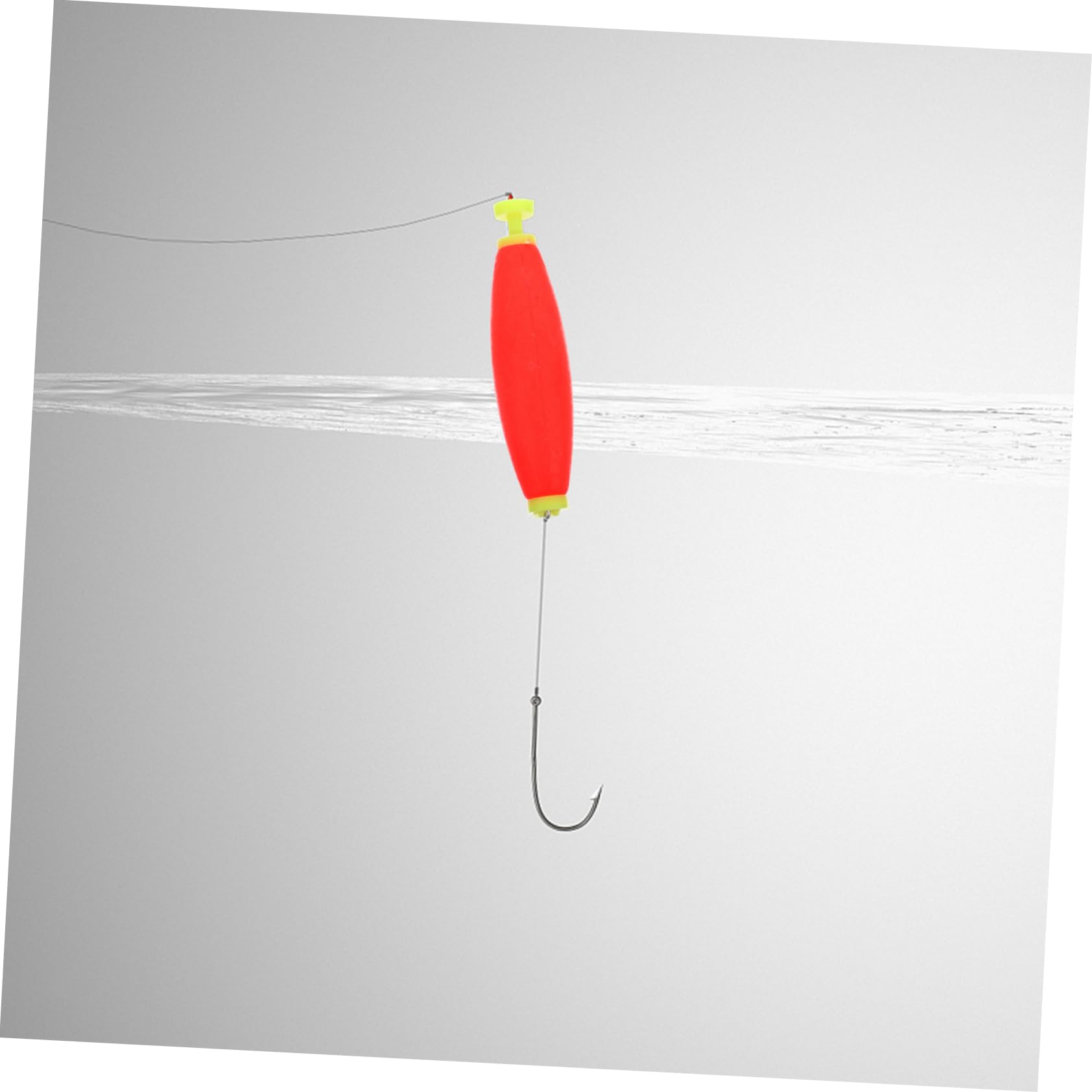 Sosoport Trousse Plates-Formes Maquereau Pivote Bobines De Plein Air Récipient Outil De Pêche Grossier S'arrête Caoutchoucs Attaquer Mer Perles Eva Rouge
