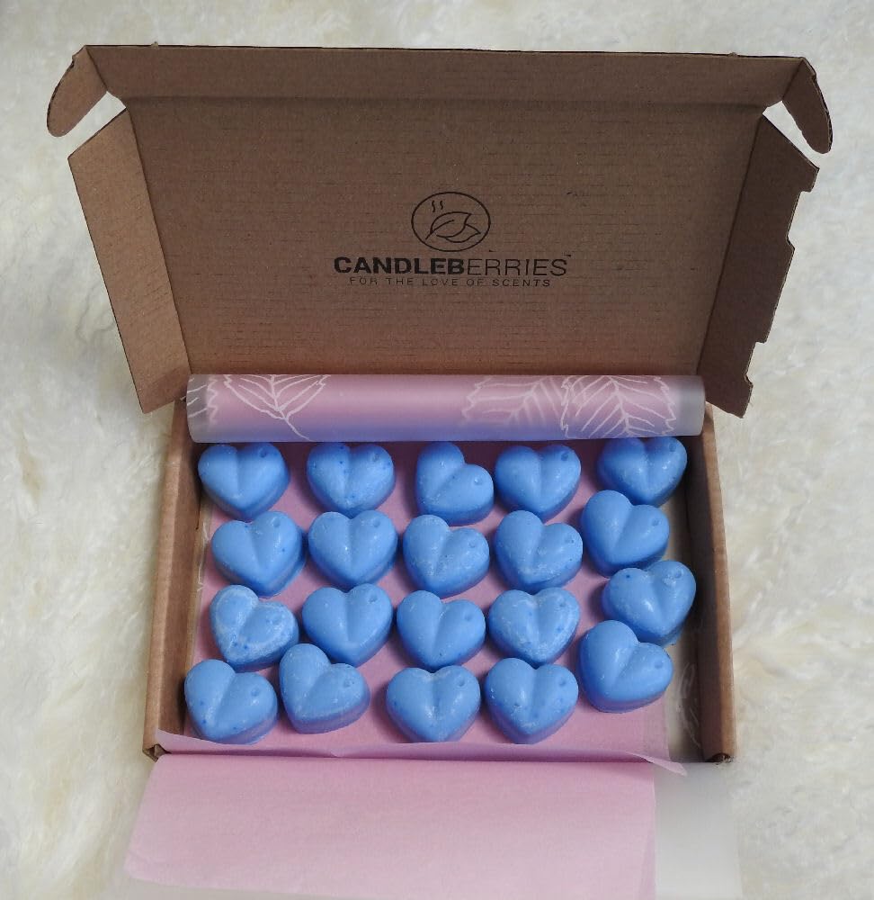 Angel Wax Melts | 1x 10 Cavity Luxury Handcrafted Clamshell/Snap Bar 50g | Over 40Hrs Burn Time Per Clamshell | Vegan & Pet Friendly | Cruelty & Eco Friendly | Handcrafted UK