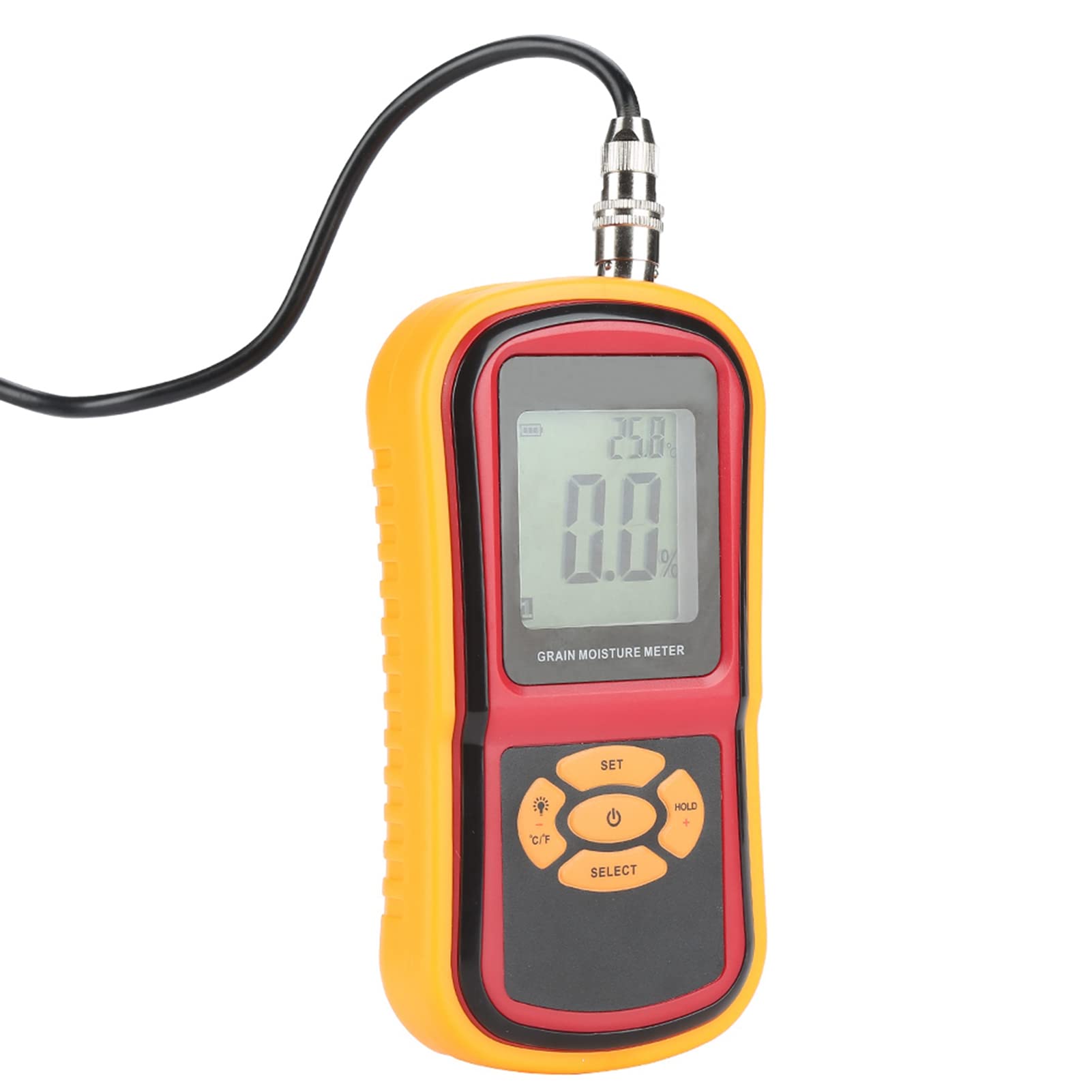 Meter, Portable Liquid Crystal Meter LCD Backlight with Soft Silicone Protective Cover