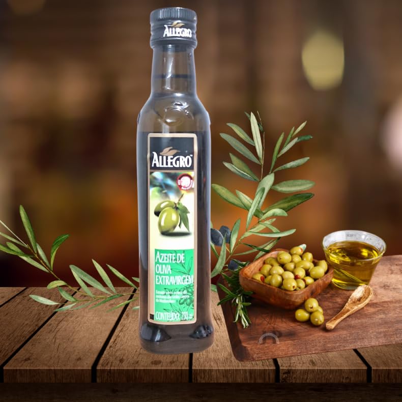 Azeite de Oliva Tunisiano Extra Virgem Allegro 2x250ml | Amazon.com.br