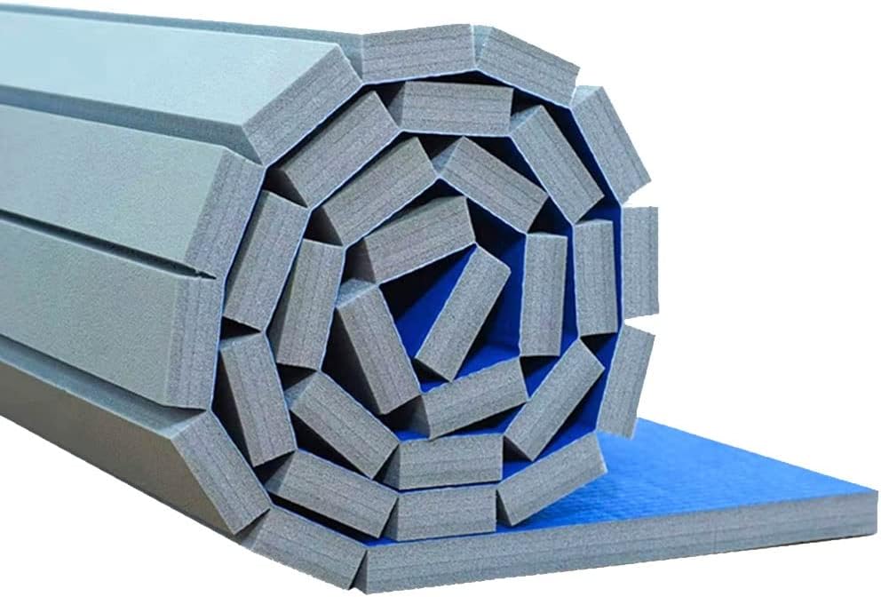 ZONOBI Sturdy Foam Rollout Gymnastics Mat Lightweight Durable Tumbling Track Mat Soft Thick Wrestling Fitness Mats for MMA, Takedowns & Exercise (Size : 5cm/m²/1.97inch Thick) : Sports & Outdoors