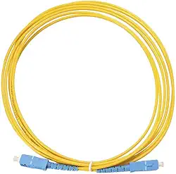 Cabo optico para internet Newlink CB203-5 metros - Amarelo