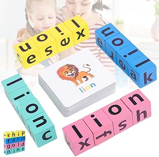 Crossword Puzzle | Matching Letter Games For Kids Toys，alphabet Word Matching Block Puzzle，montessori Toys For Preschool Kids Ages 3+
