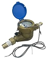 Vista 11 de DAE Medidor de agua caliente sin plomo MJ-75R NTEP, acoplamientos NPT de 3/4", salida de pulso, galón