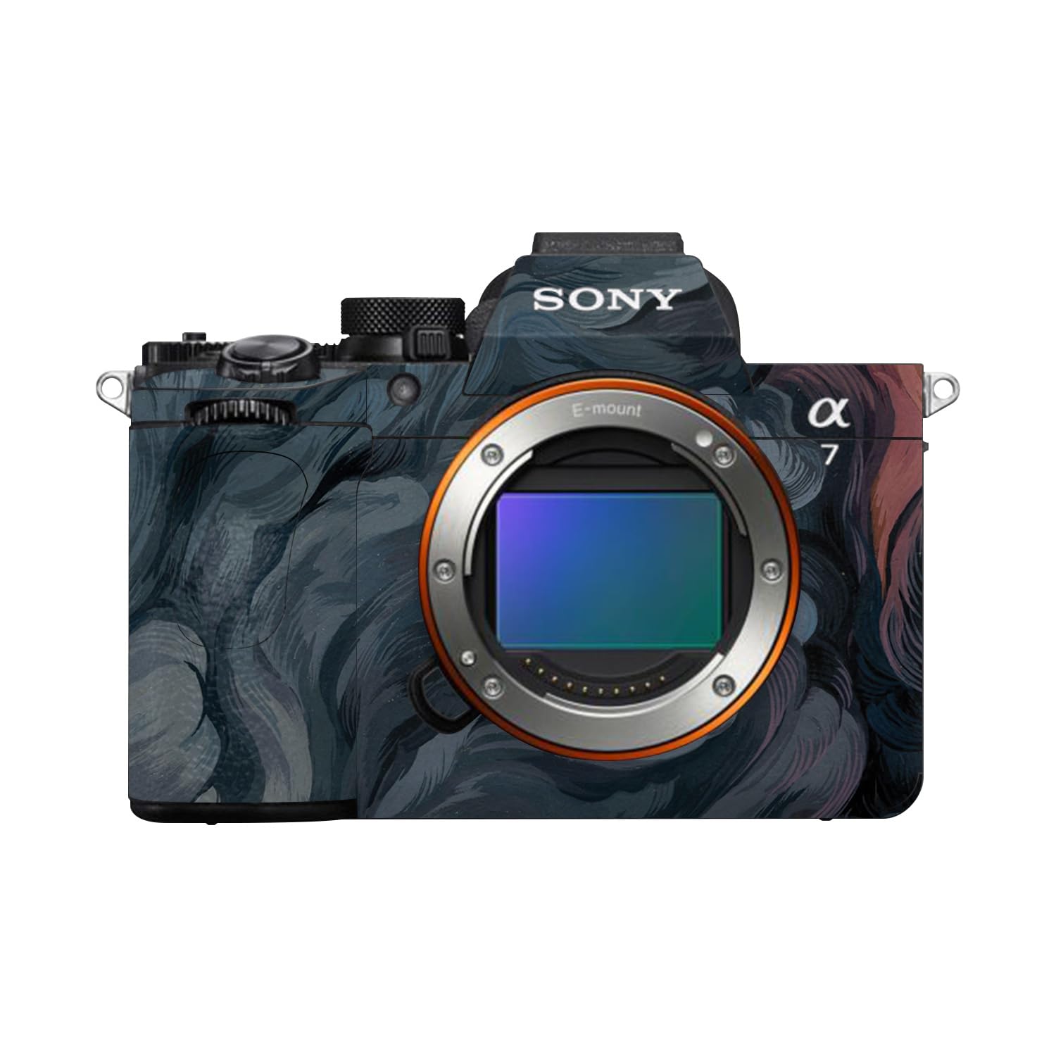 Camera Skin Compatible with Sony Alpha A7 Mark V (2025) - Storm Cloud - Premium 3M Vinyl Protective Wrap Decal Cover - Easy to Apply | Crafted in the USA by MightySkins
