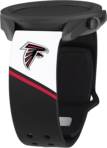 Game Time Atlanta Falcons HD Champion Series - Correa de reloj compatible con Samsung Galaxy Watch