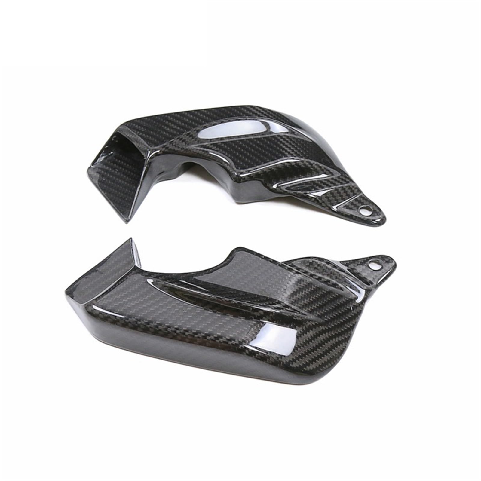 Conductos de refrigeración de Aire de Pinza Refrigeración para Pinza de Freno de Motocicleta de Fibra de Carbono seco 3K, Enfriador de radiador, Aptos para S1000RR, M1000R, HP4 (2019-2022)