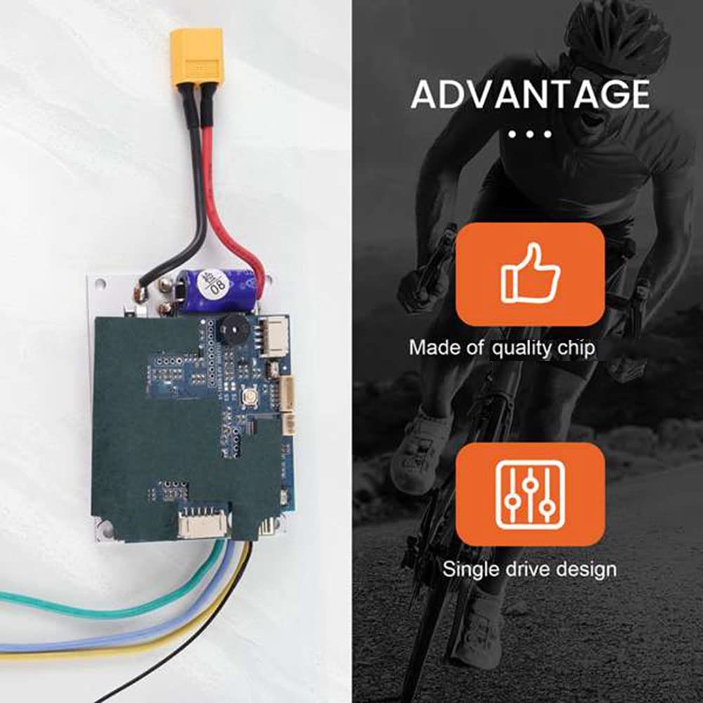 Pour planche à roulettes électrique simple courroie d'entraînement contrôleur de moteur ensemble Longboard ESC Scooter Mainboard avec télécommande Pièces de rechange
