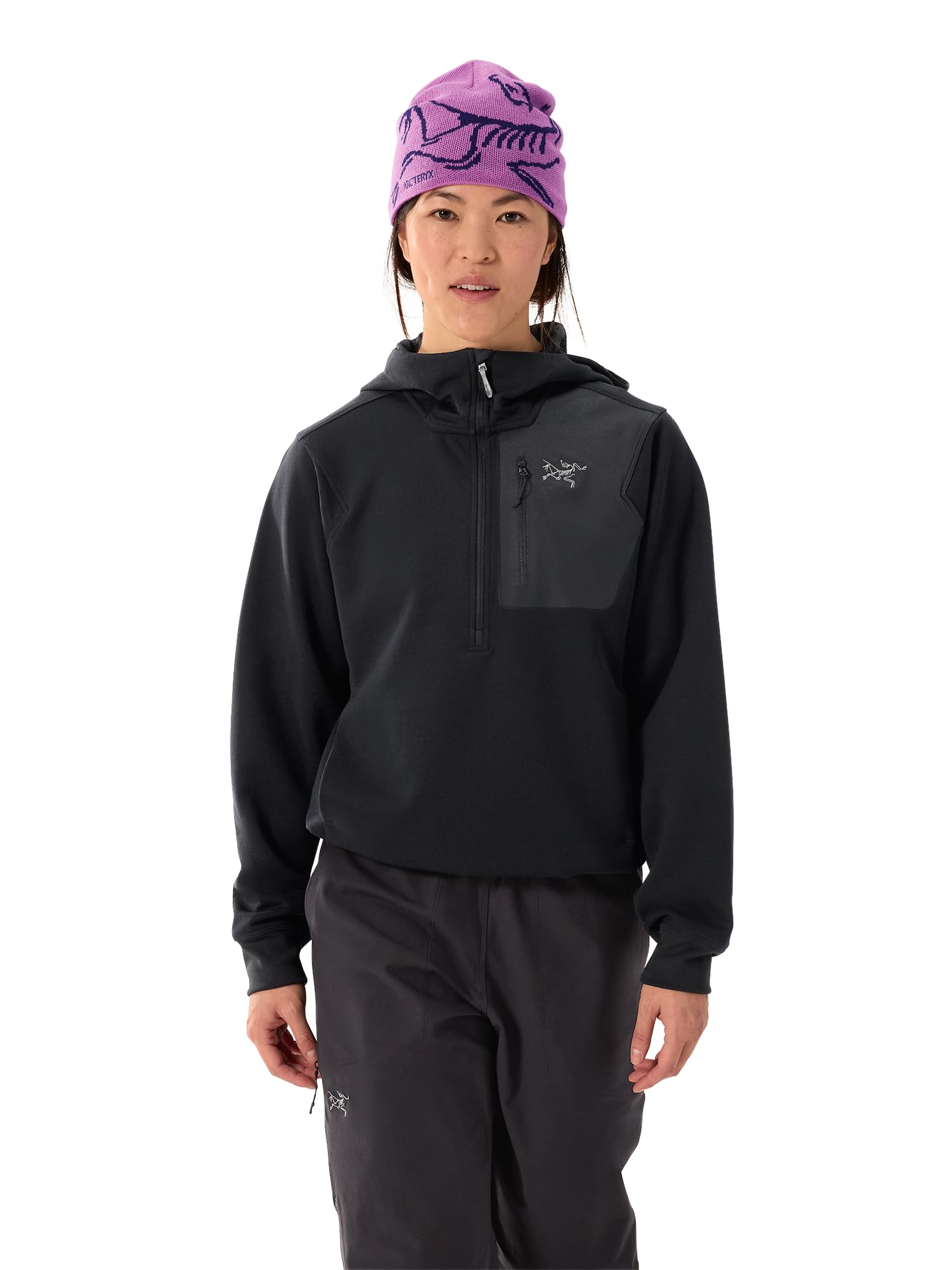 Amazon.com: Arc'teryx Women's Aestas Pullover Hoodie Black XX