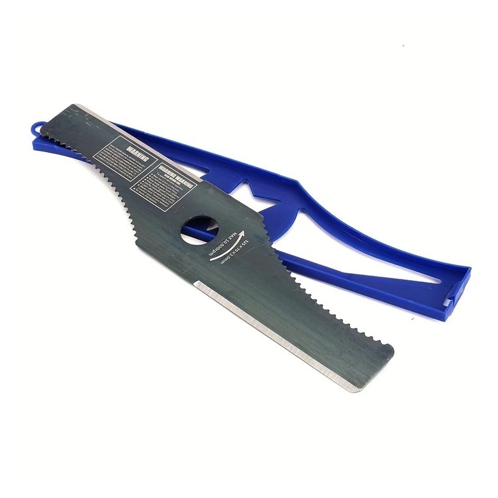 Genérico Cuchilla for cortacésped SK5 de Acero al Carbono. Diseño de Doble Cara en Forma de Arco for Mayor Durabilidad. Ideal for cortacéspedes y Tijeras de podar.(2PC)