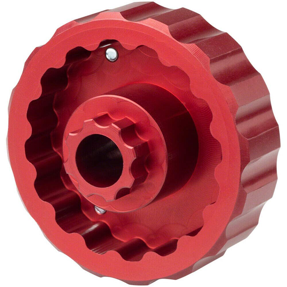 Amazon | Wolf Tooth コンポーネント ボトムブラケットツール レッド