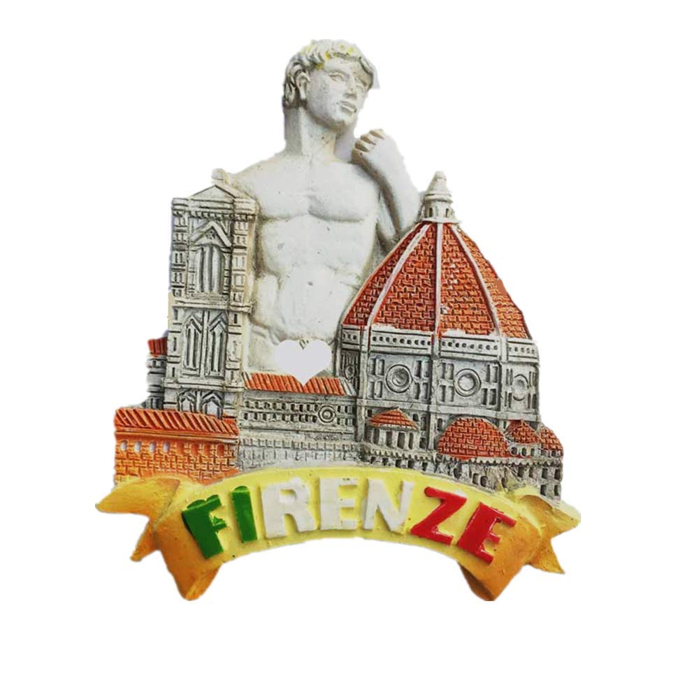 Calamita Frigo 3D Firenze | Batterista Toscana Italia, Artigianale, Ricordo Di Viaggio