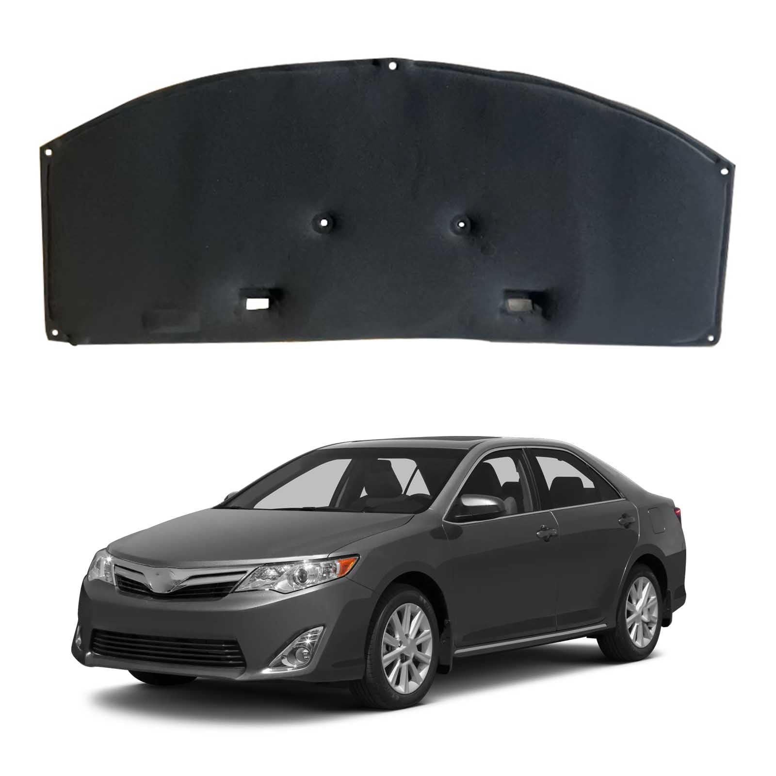 Isolation phonique capot Camry 2013-2014 : bouclier thermique haute densité