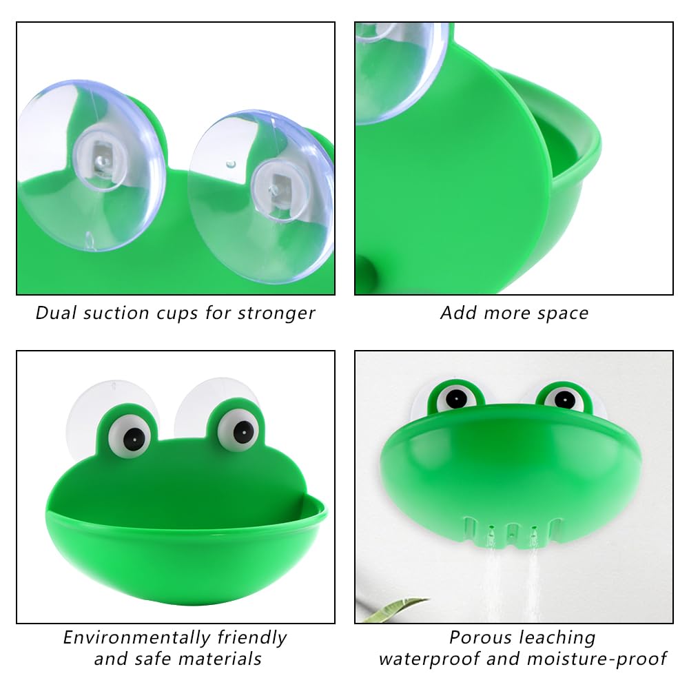 2 Stück Frosch Habitat Mit Saugnäpfen – Kleines Aquarium Für Frösche, Kaulquappen, Amphibien, 12,7x8,9x7,9 Cm