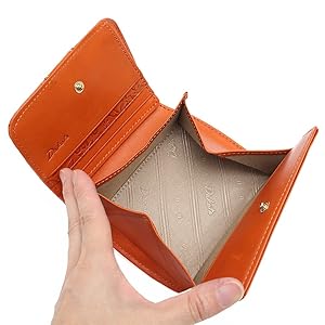 Amazon | [ダコタ] ミモザ 二つ折り財布 0030250 オレンジ/34 | 財布