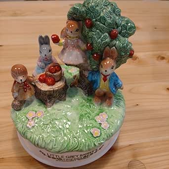 Amazon.co.jp: Peter Rabbit Music Box Porcelain Doll : Toys & Games