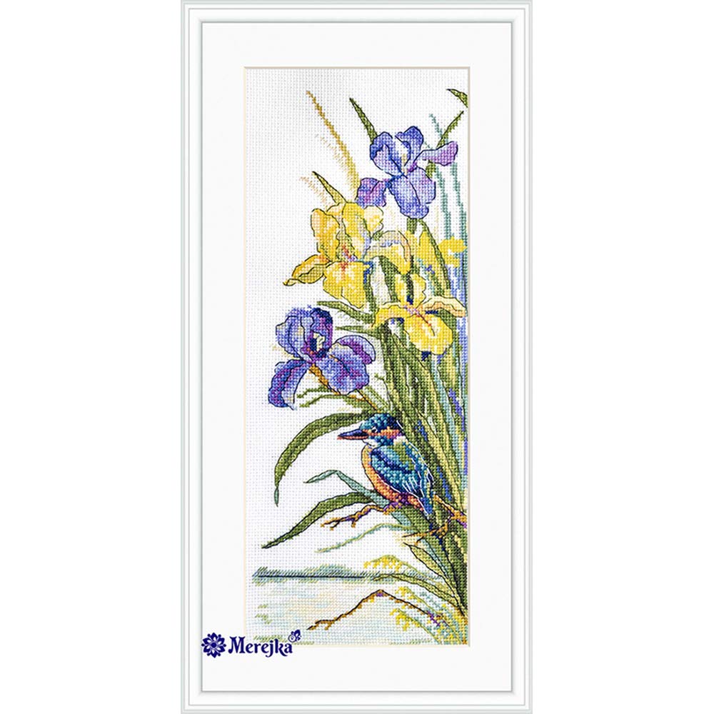 Merejka Counted Cross Stitch Kit, Cotton, Multicoloured, 12x29 cm