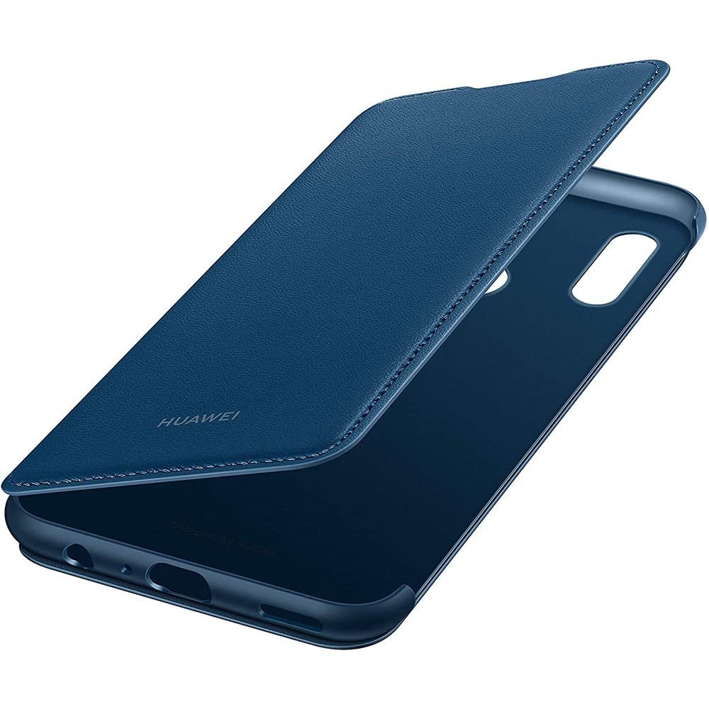 Custodia A Portafoglio Per Huawei P Smart+ 2019 / Honor 20 Lite - Pelle PU Con Slot Per Carte, Design 3D 'YB Sea'
