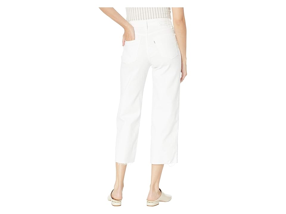 

Levi's(r) Womens Mile High Wide Leg Crop (Static Noise) Women's Jeans, White