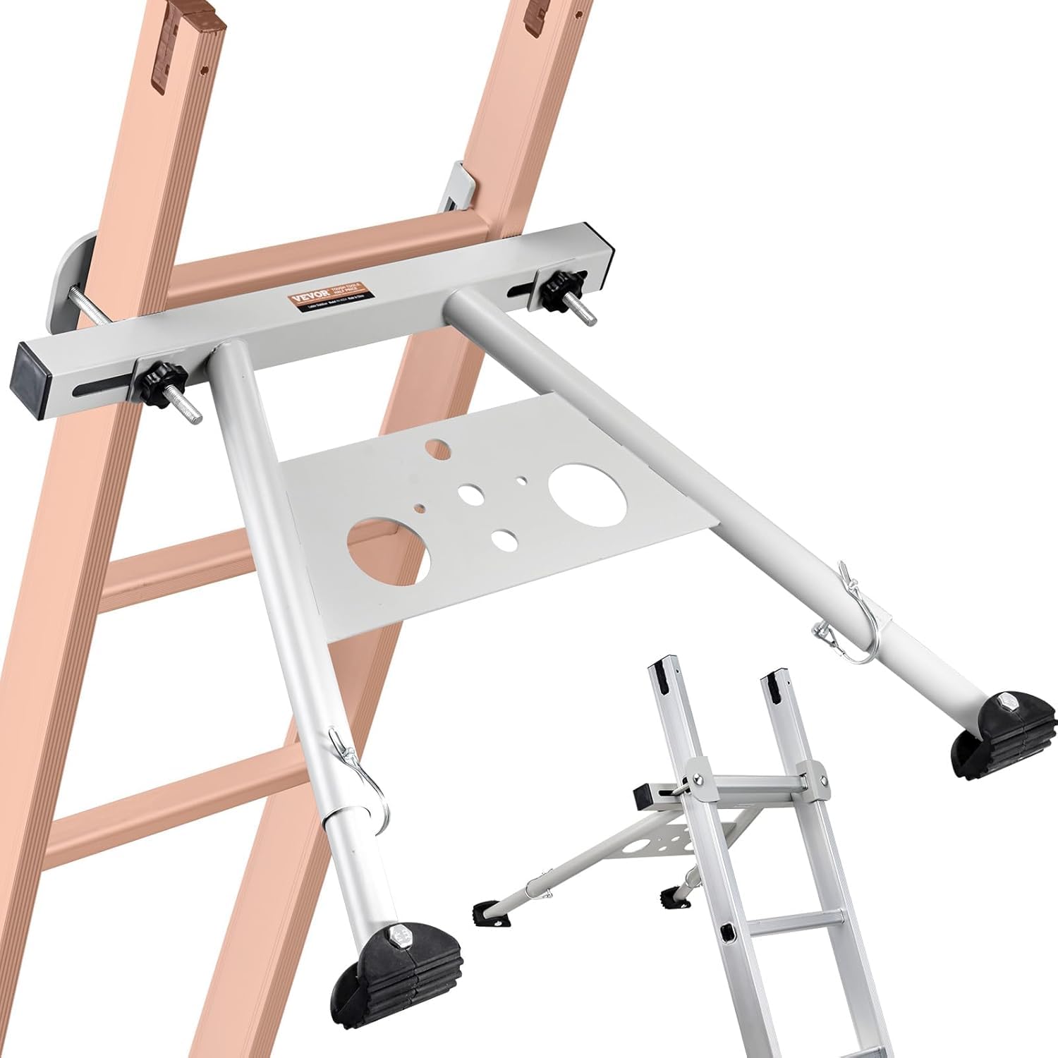 Crochet Echelle de Toit, TOOSOAR Heavy Duty Ladder Stabilizer, Évaluation du Poids de 380 Livres