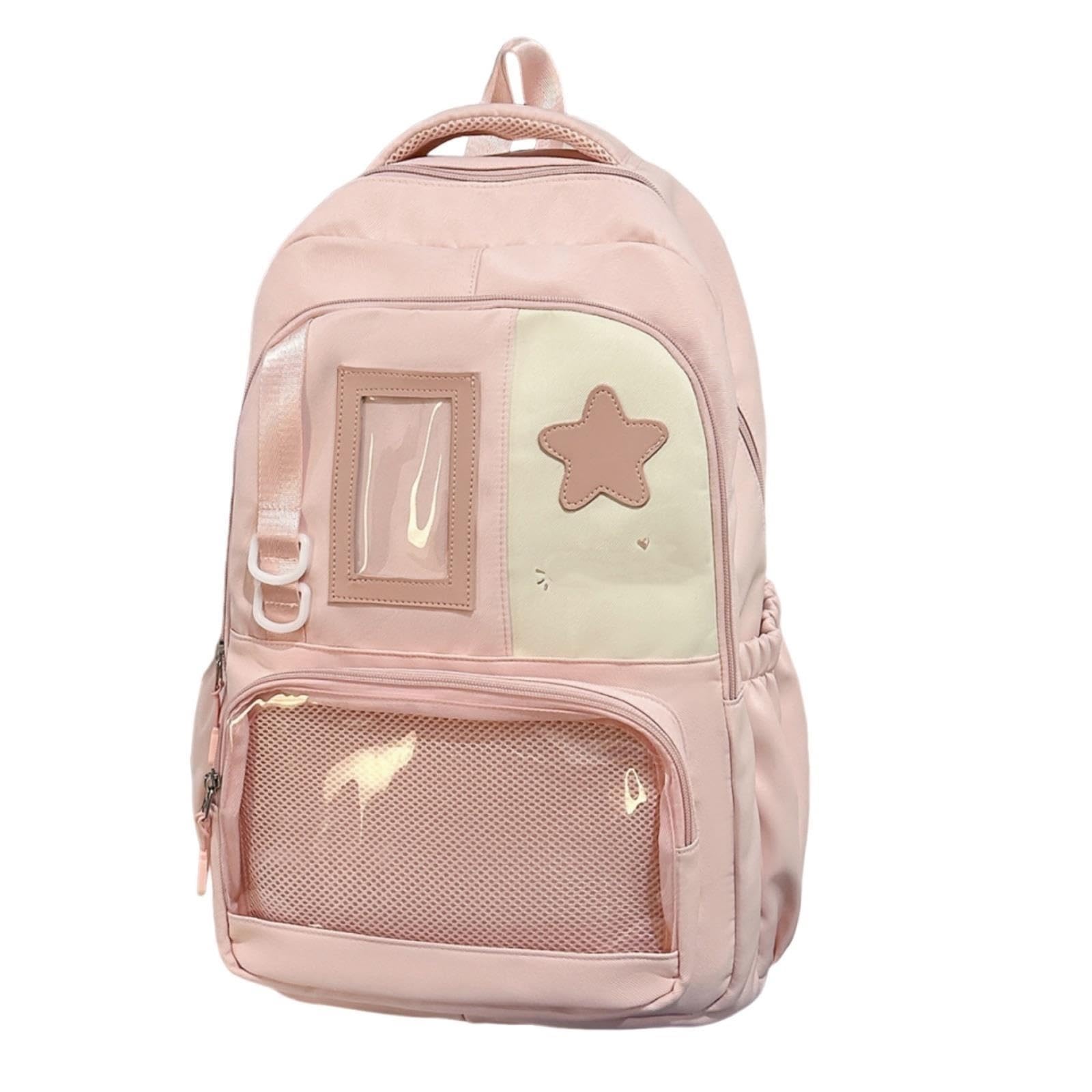 Zaino Kawaii Ita Per Donna Borse Giapponesi Trasparenti Di Grande Capacità