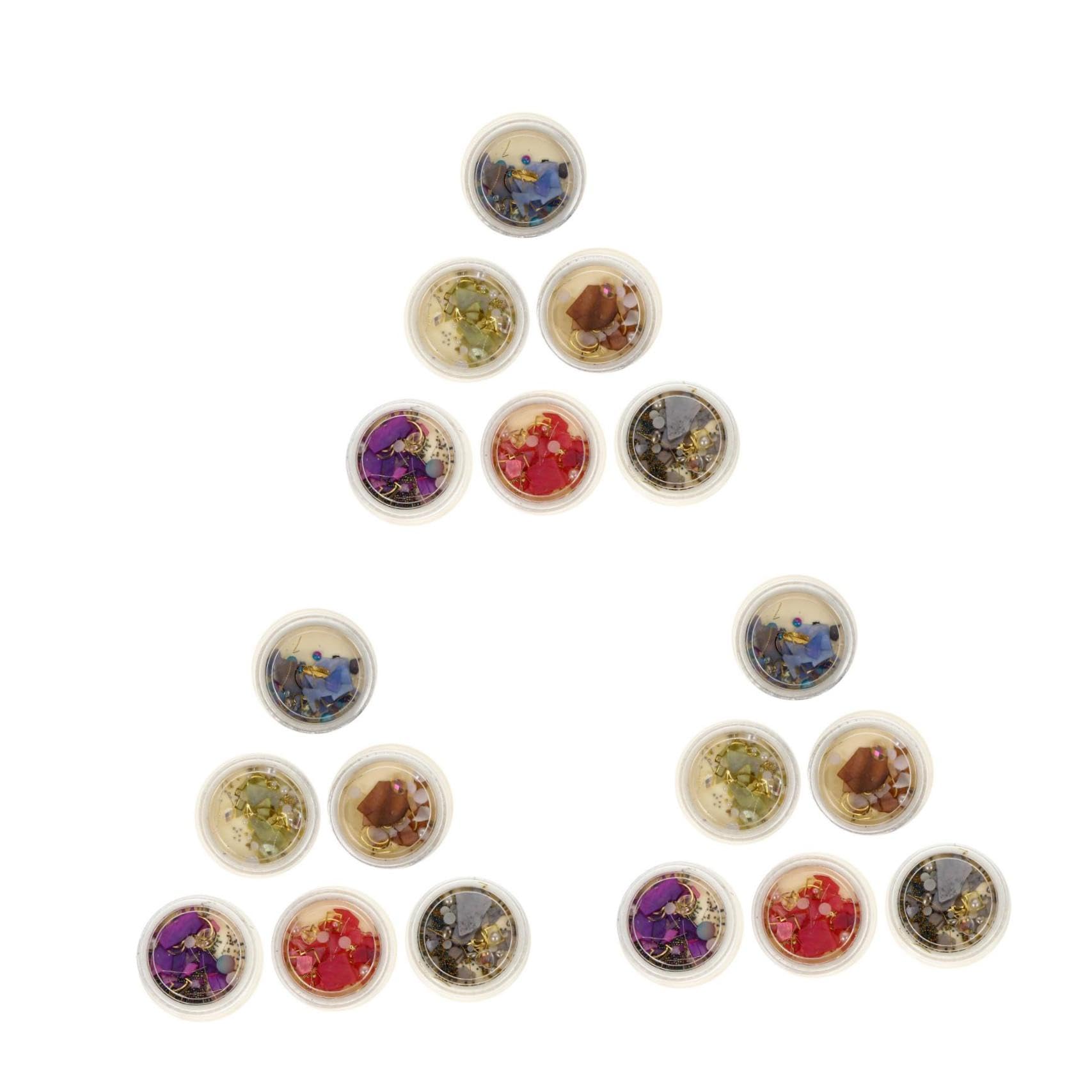 minkissy 3sets Decorativo Per Unghie Di Decorazioni Creative Per Nail Art Adatto Per Uso Professionale e Personale Per Occasioni Speciali e Per Amiche Amanti Del Nail Art