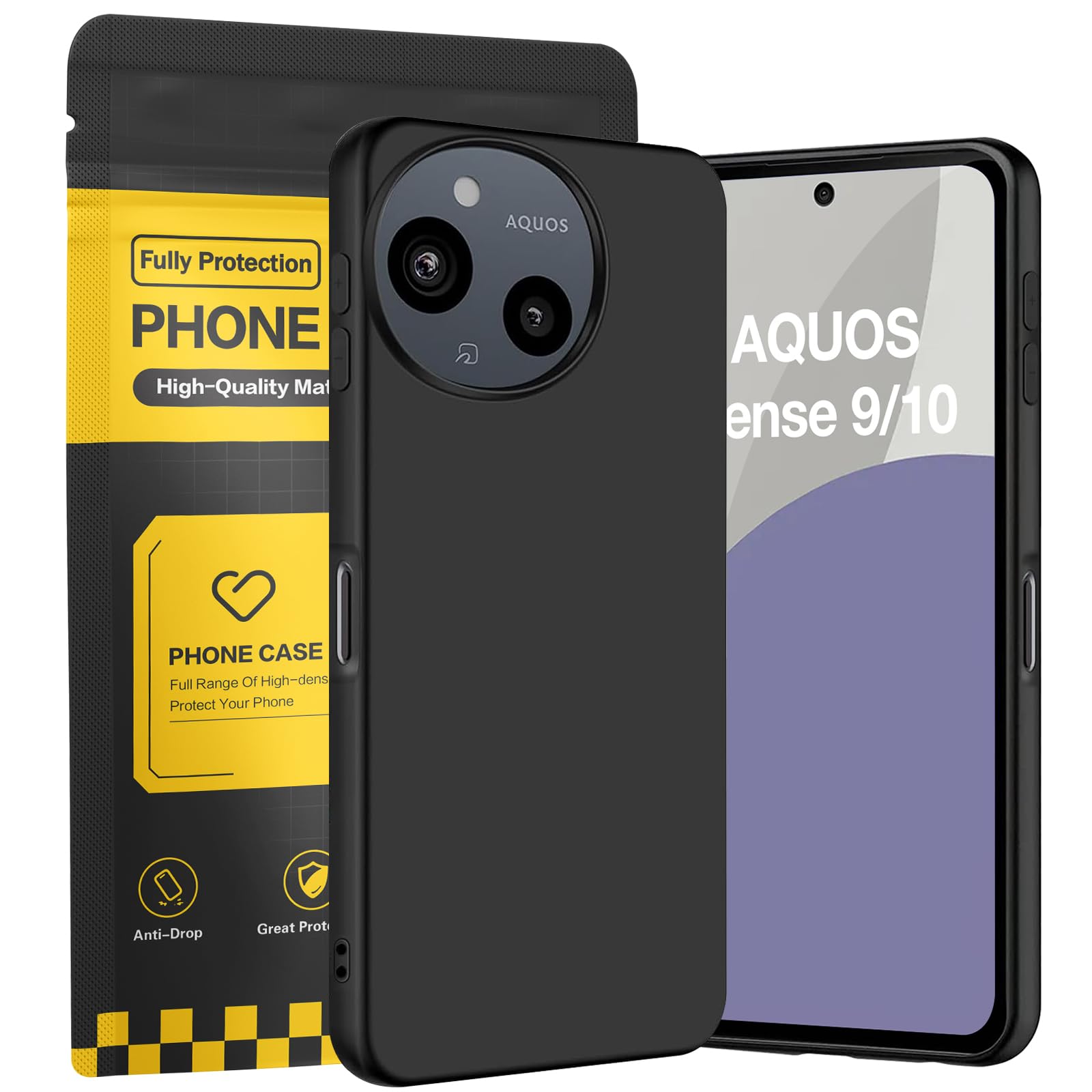 ケース付 AQUOS sense9 SH-M29 8GB 256GB ブラック シャープ AQUOS sense9 SH-M29 256GB SIMフリー [ブラック] 価格比較