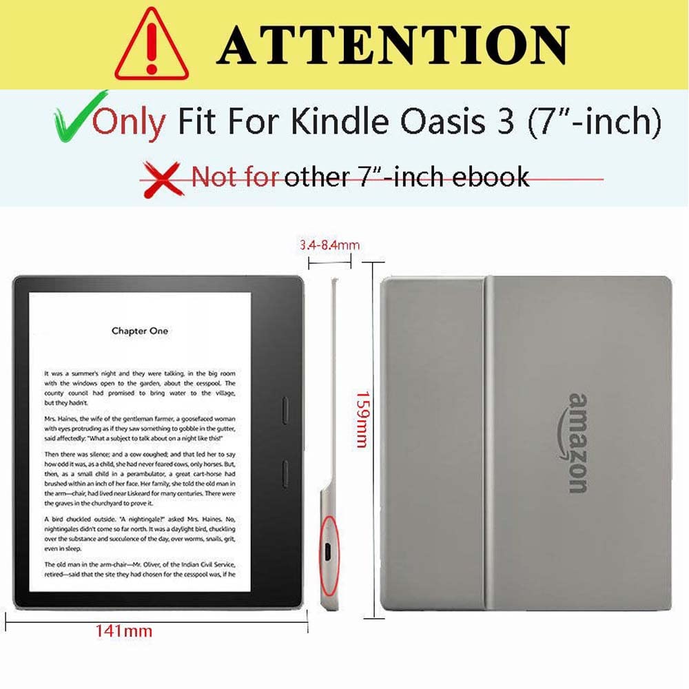Amazon.co.jp: Kindle Oasis 第2世代7インチモデル用ケース:S8IN4O