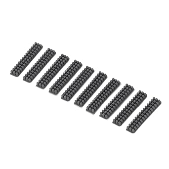xuuyuu 10pcs Bent for Bamboo Lab A1 Mini 3D Printer Nozzle Silicone Brush, Excellent Printing Quality, Prevention and Well Made Cleaning Device