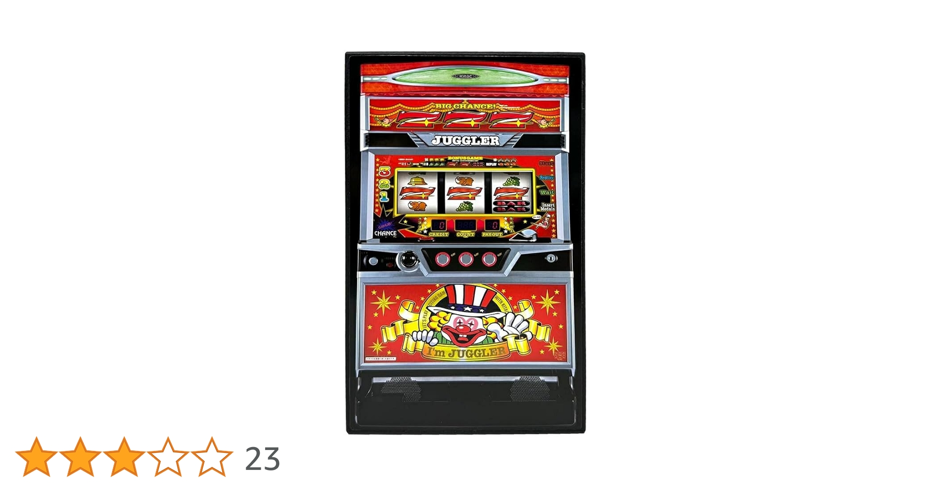 JUGGLER 光って音が鳴る！コインバンク レッド グリーン I'mジャグラー Amazon.co.jp: ジャグラー 光って音が鳴る！コインバンク レッド