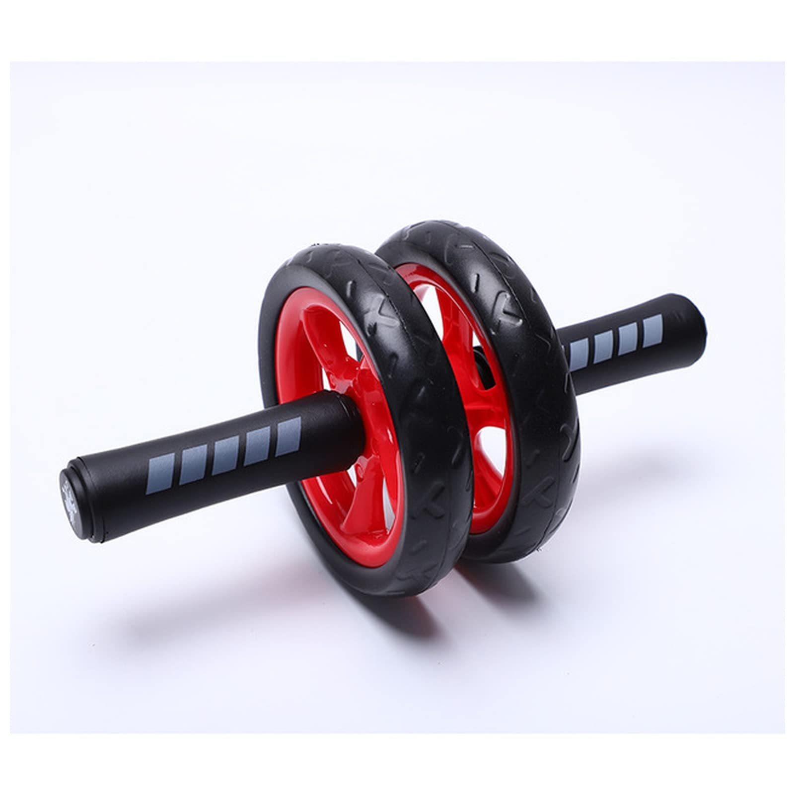 Ruota Addominali Non slip palestra Esercizio a rullo ruota addominale for fitness ABS allenamento addominale Muscoli Attrezzatura di fitness palestra Attrezzatura di fitness Ruota Per Addominali(Red)