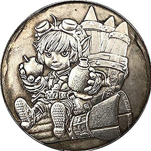 League of Legends Tristana Copy Antique Morgan Hobo Commemorative Souvenir Coin,Protective Case Included