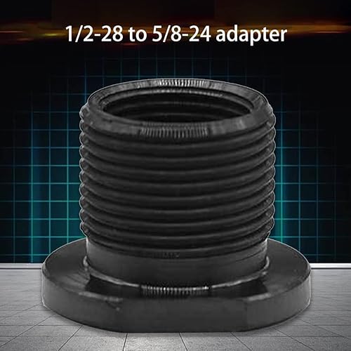 Miniatura 2 de JJLFresheners Buena apariencia fina de aluminio del adaptador negro 12 28 a 58 24