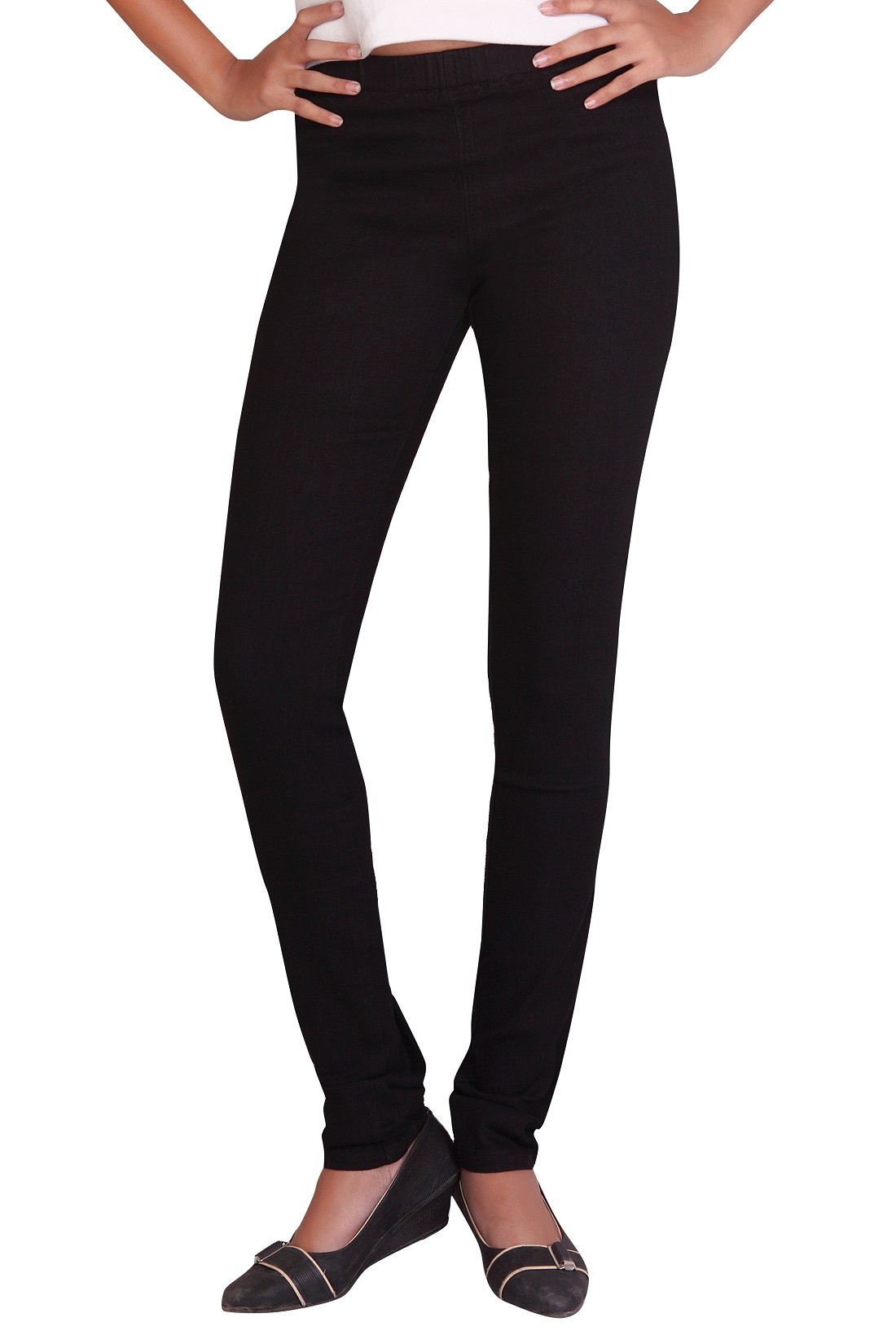 adbucks Stretchable Cotton Lycra Womens Jeggings-picture-22