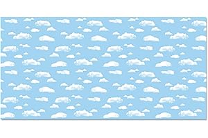Fadeless Clouds Bulletin Board Paper - 48-Inch x 50 ft.