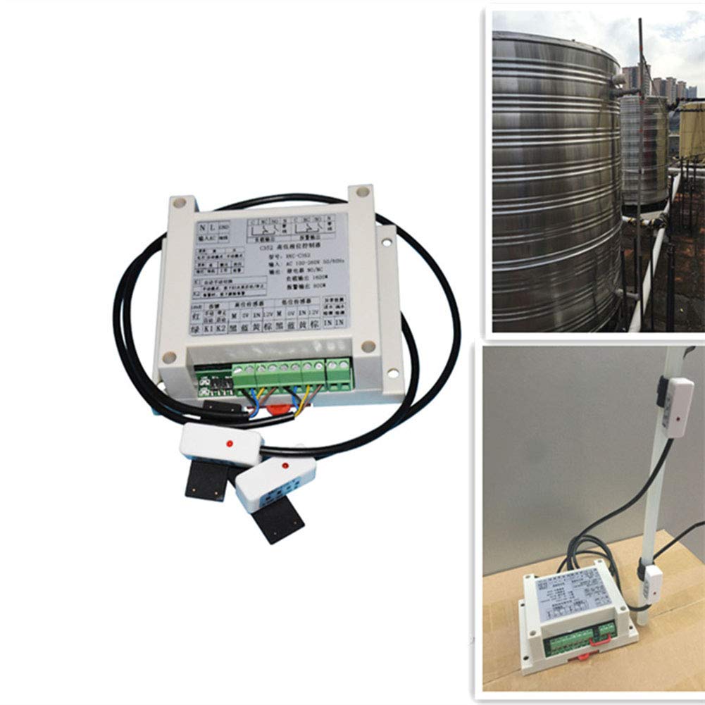 Snapklik.com : High Low Water Level Controller And 2 Level Sensor Probe ...