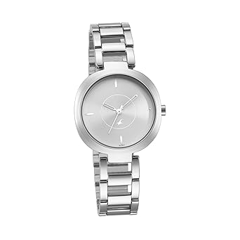 Fastrack Casual Analog Silver Dial Womens Watch-6247SM01