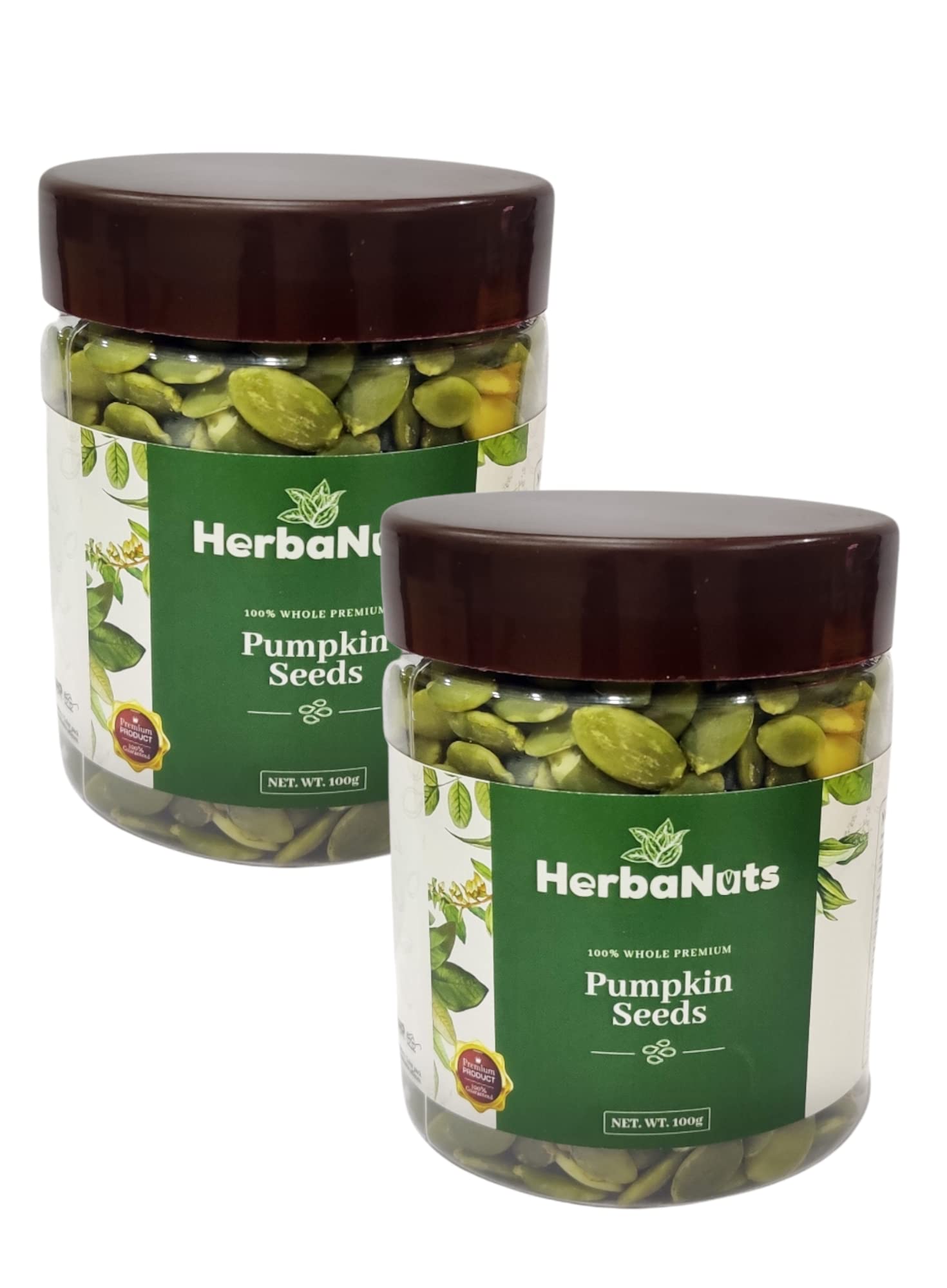 Herbanuts Pumpkin Seeds 400gms, Protein and Fiber Rich Superfood, Raw Pumpkin Seeds, Pumpkin Seeds For Eating