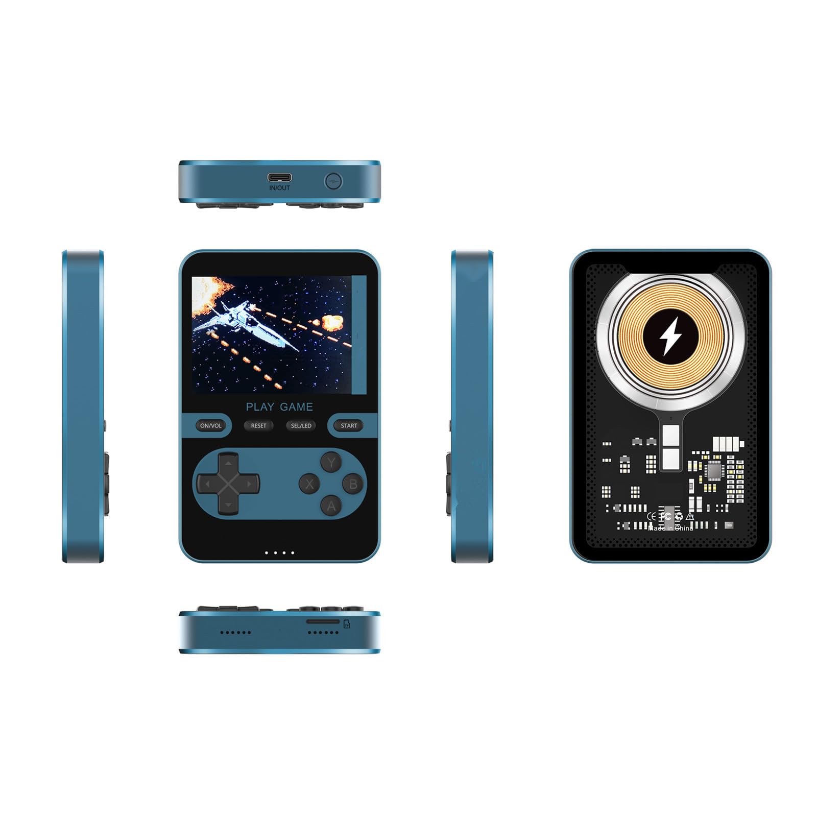 Console Rétro Mini Plus – écran IPS 3.5", Batterie 480mAh, Support Cartes, Neuve