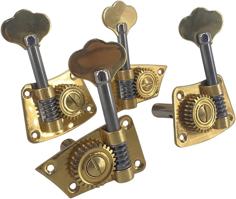 Yinfente Full Size Cello Parts Metal Body Machine Head String Winder DIY Pegs Easy to Adjust