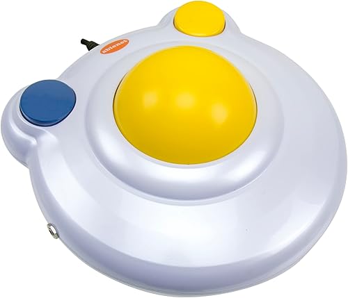 Miniatura 2 de BIGtrack 20 Trackball  para usuarios que carecen de habilidades motoras finas para usar un ratón Una gran bola de 3 pulgadas con 2 botones de ratón