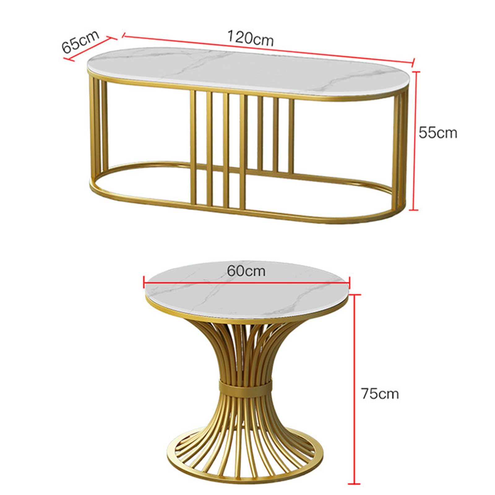 Juego de sofá de oficina de cuero de lujo con mesa de café, sofá de recepción y mesa para vestíbulo, sala de espera, muebles de oficina