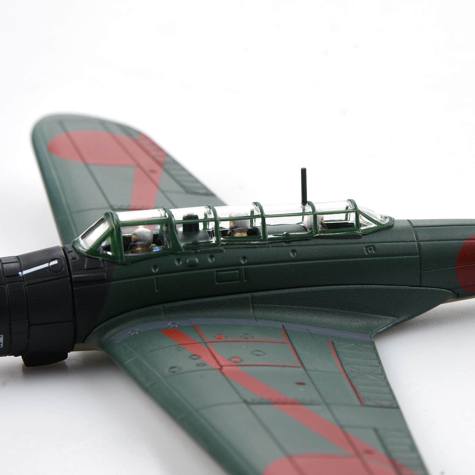 CHICHIYANG 1:72 Scala Seconda Guerra Mondiale Marina Giapponese Tipo 97 B5N2 Kate Carrier Torpedo Bomber Modello per Ragazzo Adulto Regalo di Compleanno Regalo