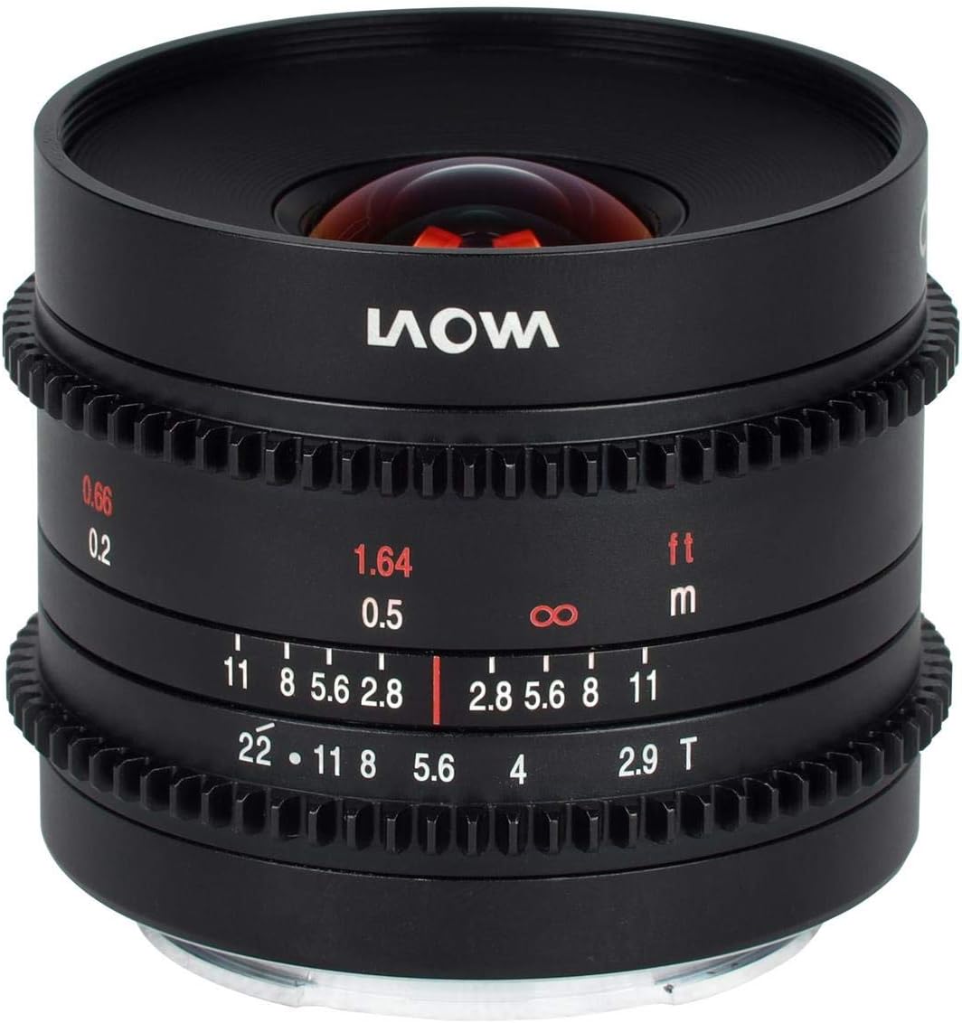 Laowa Venus Optics 9mm T2.9 Zero-D Cine Lens (Sony E Mount, Feet)